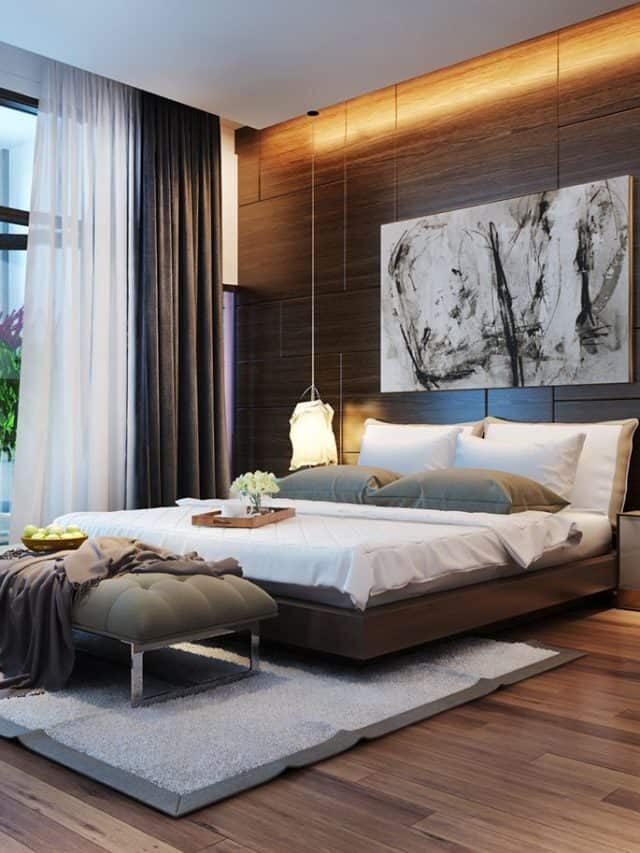 A beautiful bedroom design.