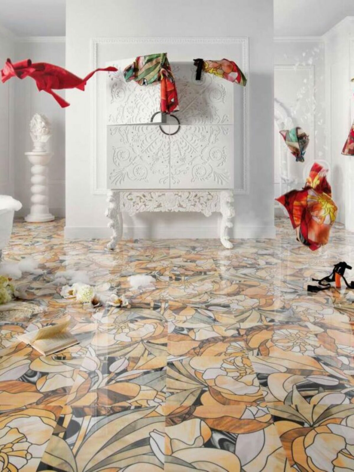 Elegant flooring tile ideas