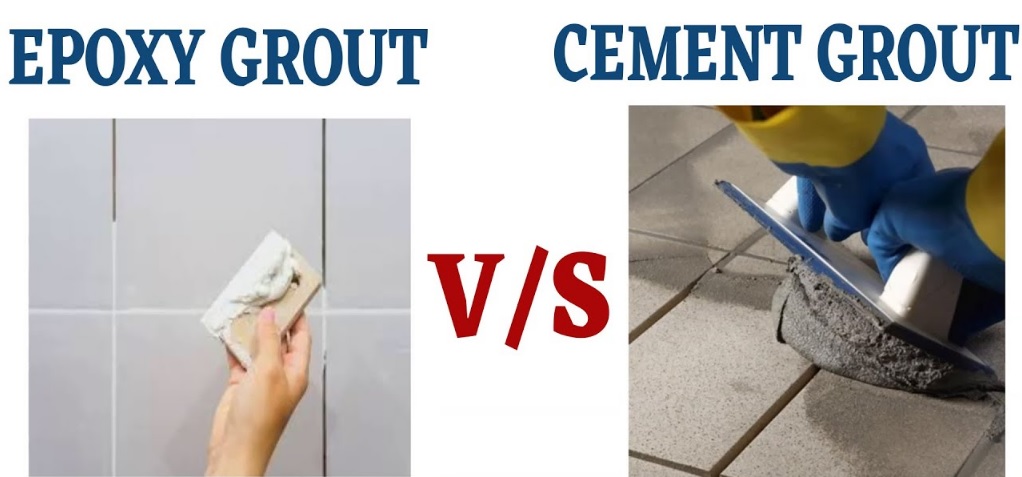 difference between epoxy grout and cement grout