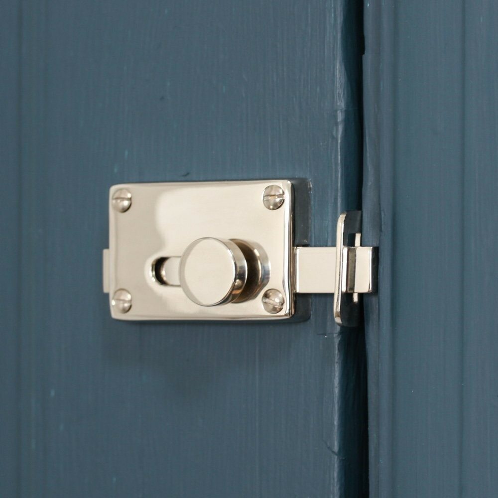 silver latch, types of latches for sliding or bathroom doors with locks