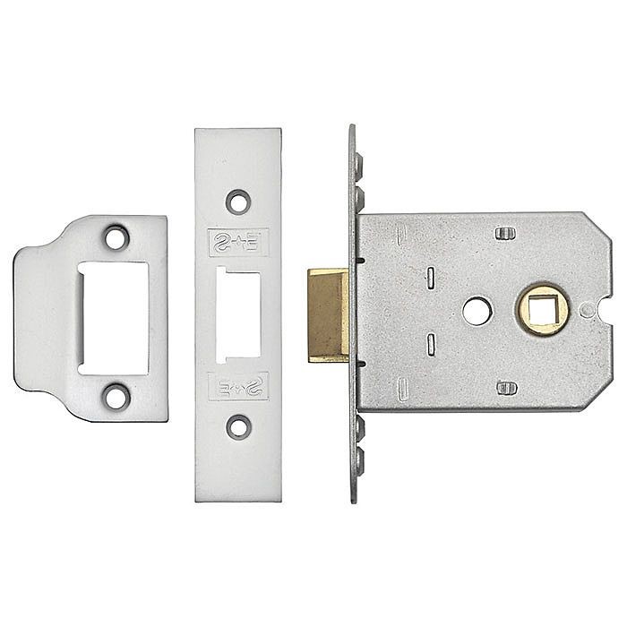 silver types of latches for sliding or bathroom doors with locks