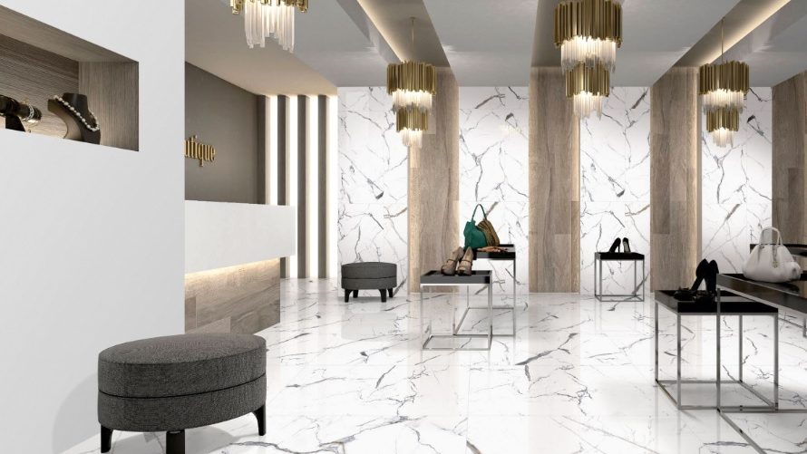 marble design tiles for showroom, available in different price range, price list 