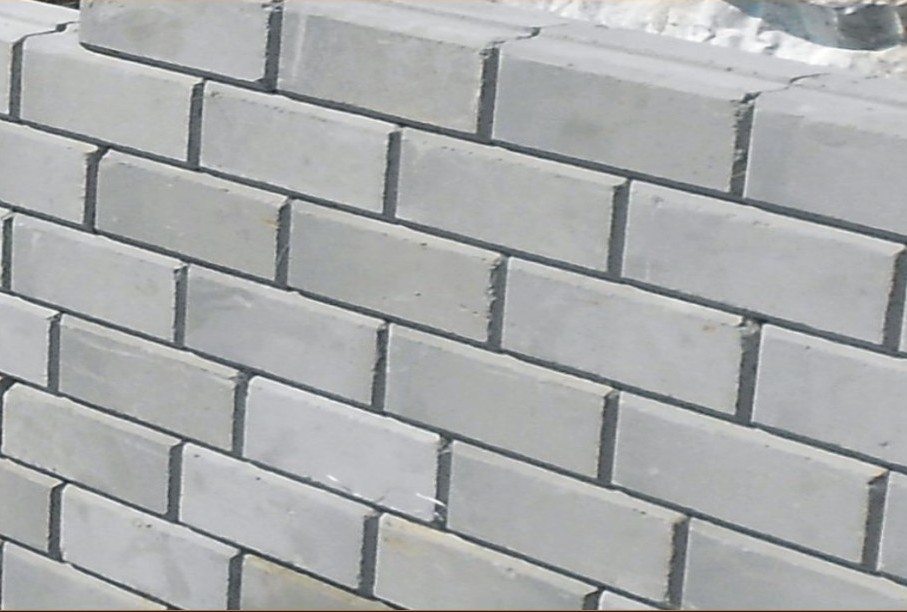 grey fly ash bricks type used for walls in standard dimensions