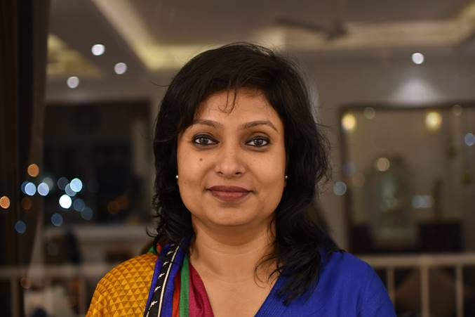Nandita manwani of the studio designing Indian modular kitchens in modern design