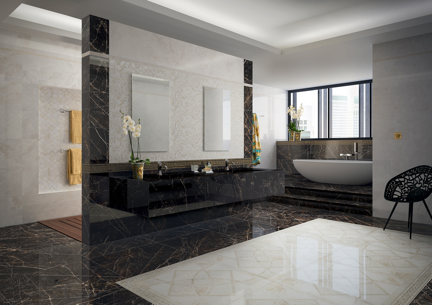 designer tiles by versace collection