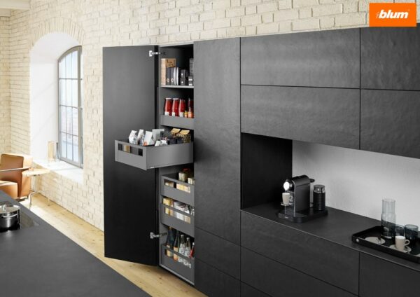 kitchen, space tower, storage space, larder unit, kitchen storage