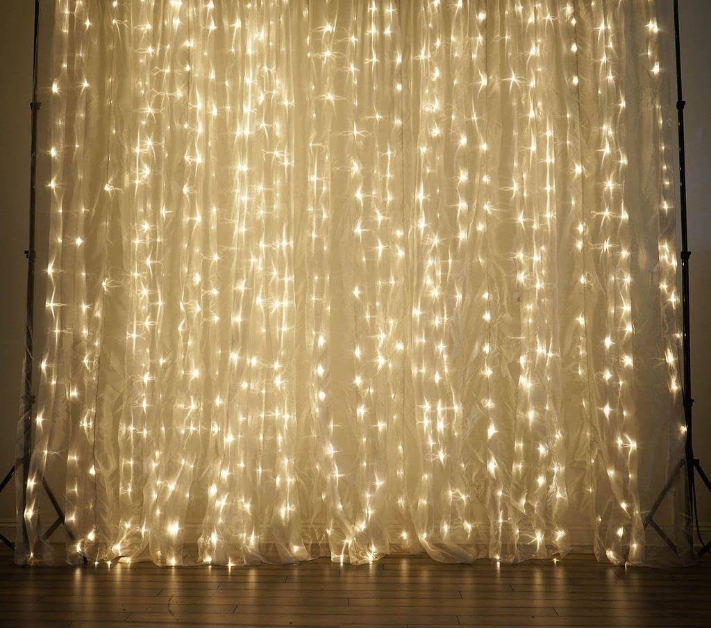 Fairy lights for haldi decor