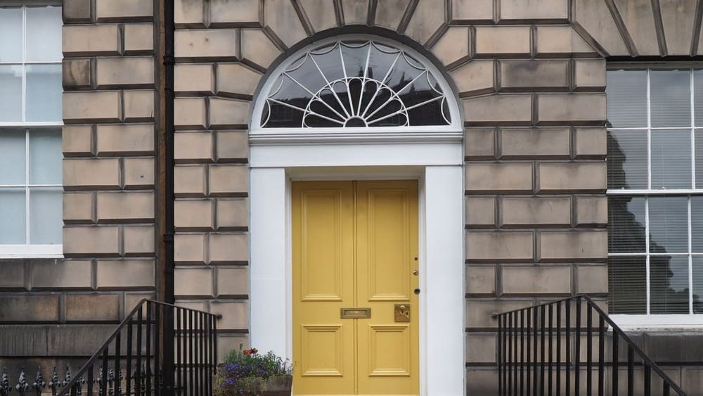 an external transom window