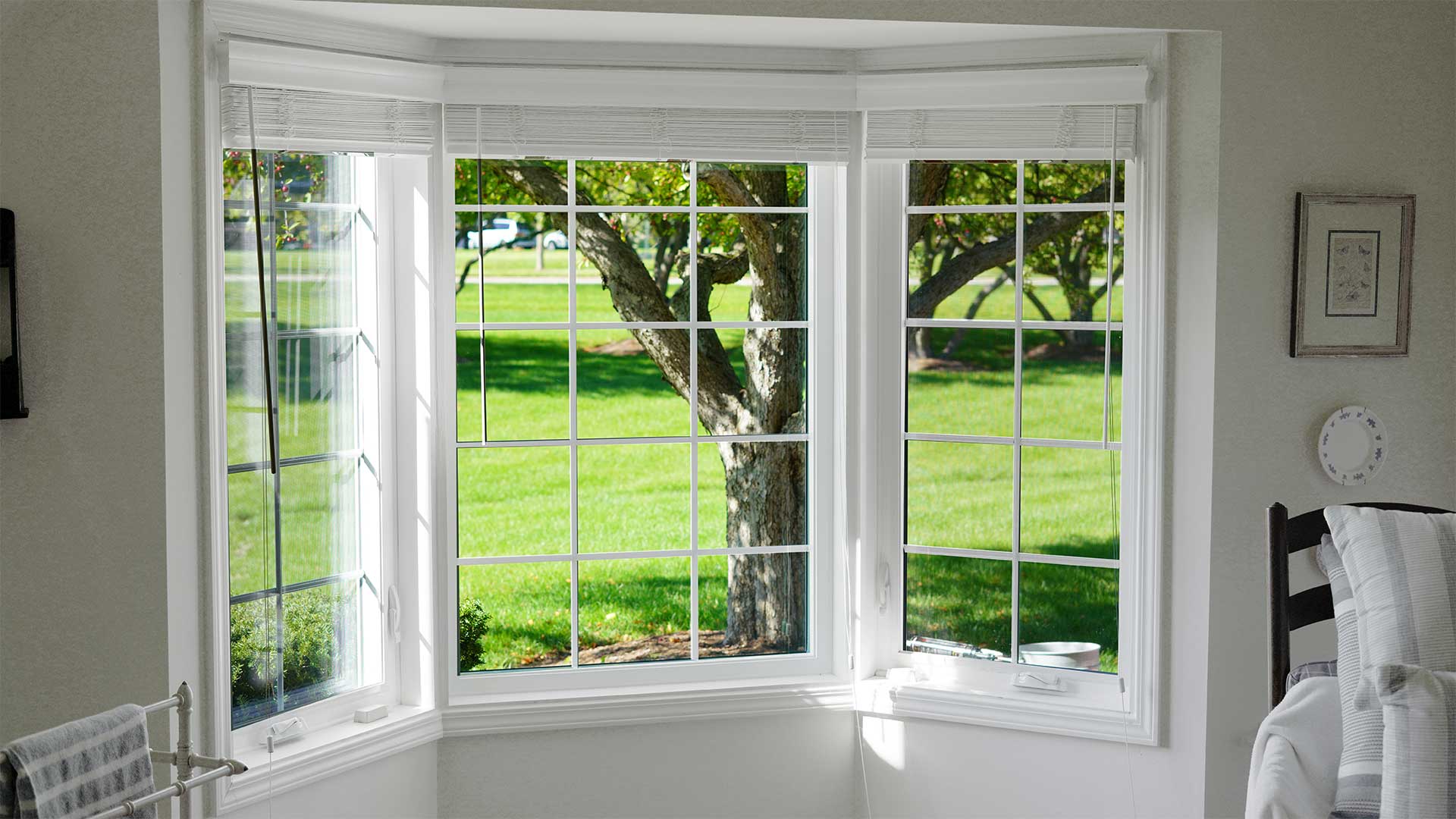 A standard bay window