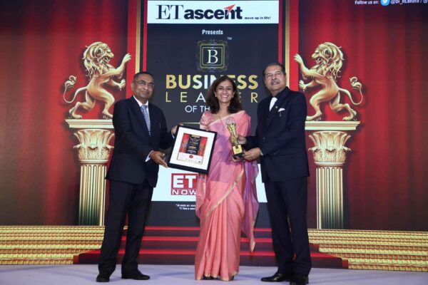 Bhavana Bindra, MD at REHAU, awarded at the Business Leader of the Year