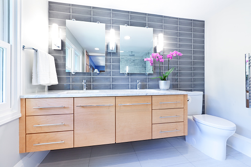 Contemporary design, storage cabinet for restroom, avoid mistakes