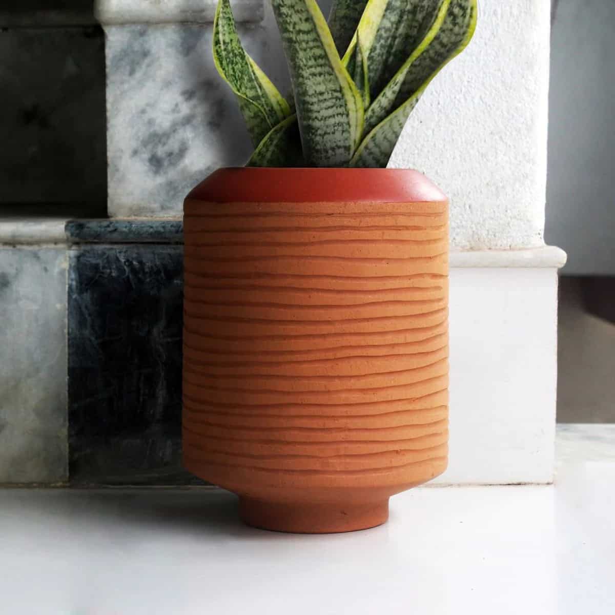 Extra large teracotta planter