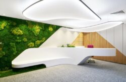 A contemporary room design