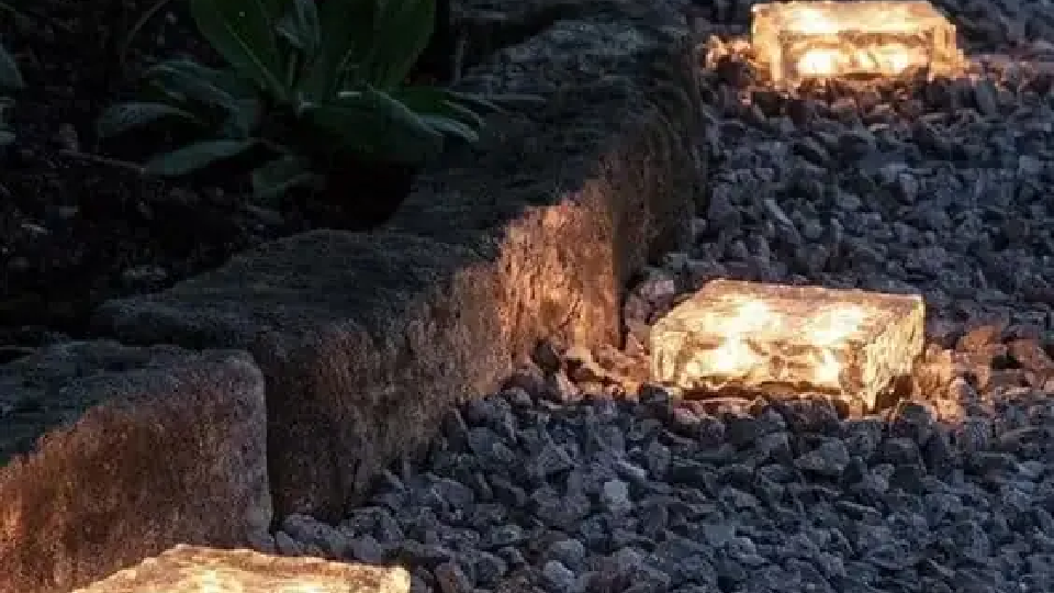 beautiful illumination for garden