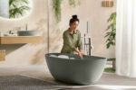 Luxury bathtub from Villeroy & Boch Antao new bathroom design collection