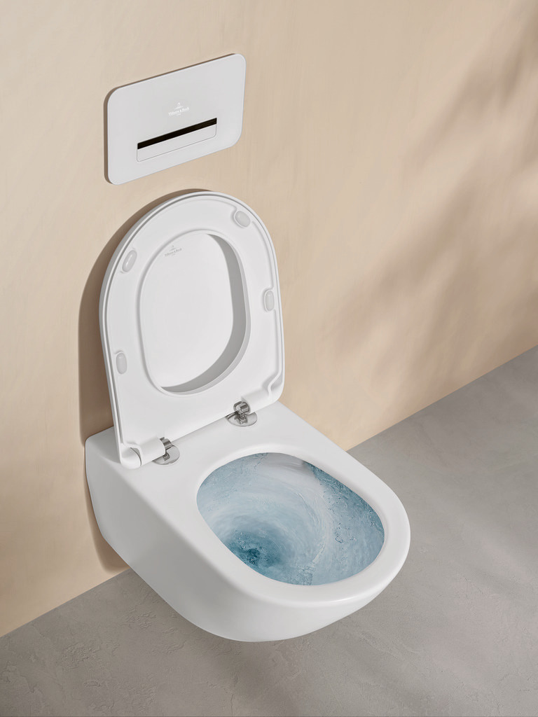 Toilet from Villeroy & Boch Antao new bathroom design collection
