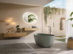 Villeroy & Boch designer bathroom collection ANTAO with ceramic washbasins, luxury bathtubs, illuminated mirrors and bathroom vanities