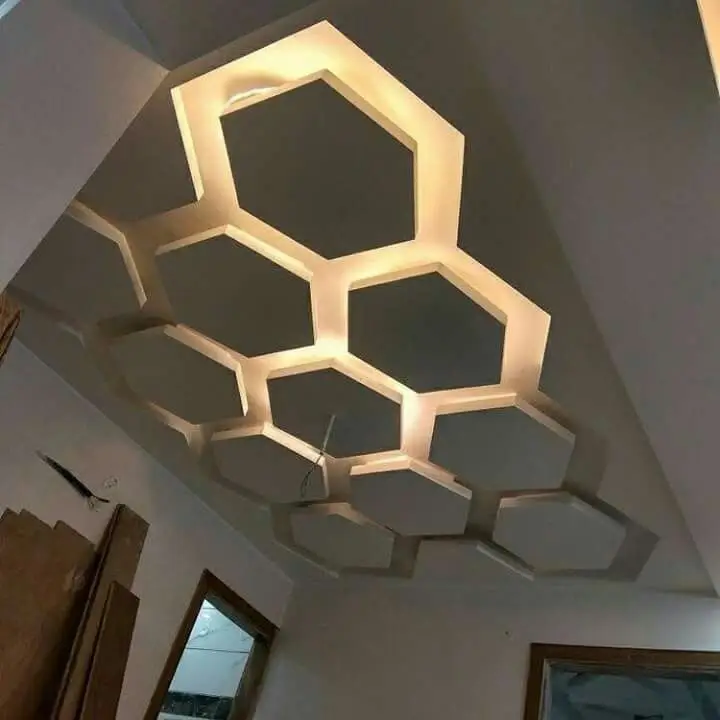 Honey comb ceiling