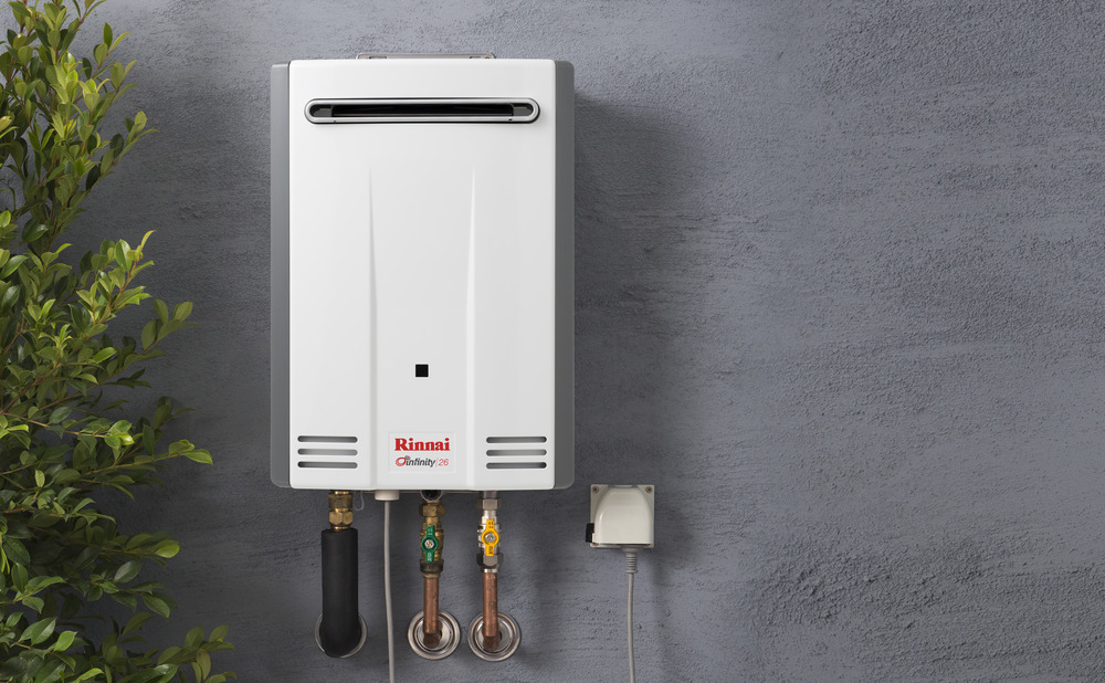 Rinnai water heating system