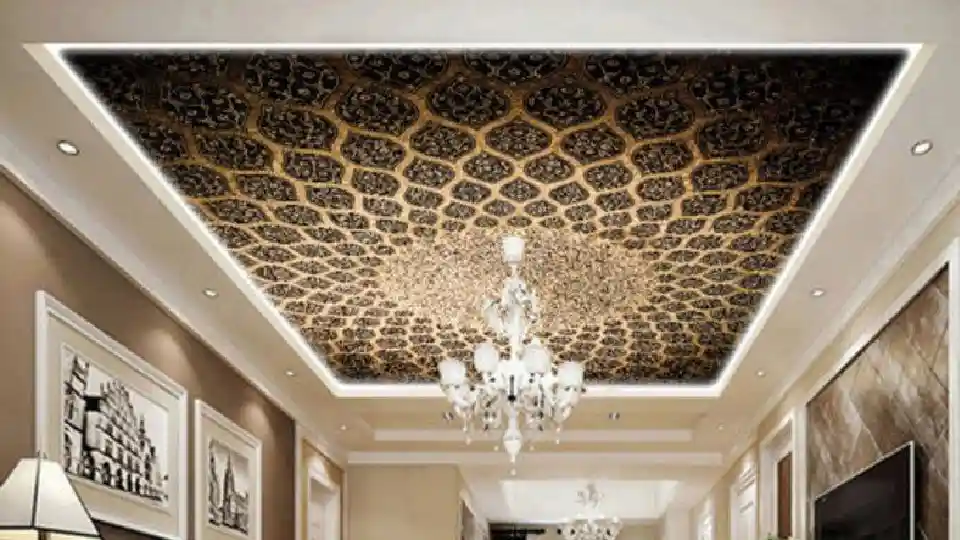 wallpaper for false ceiling 