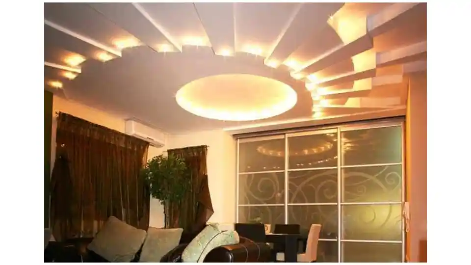 Decorative gypsum false ceiling design