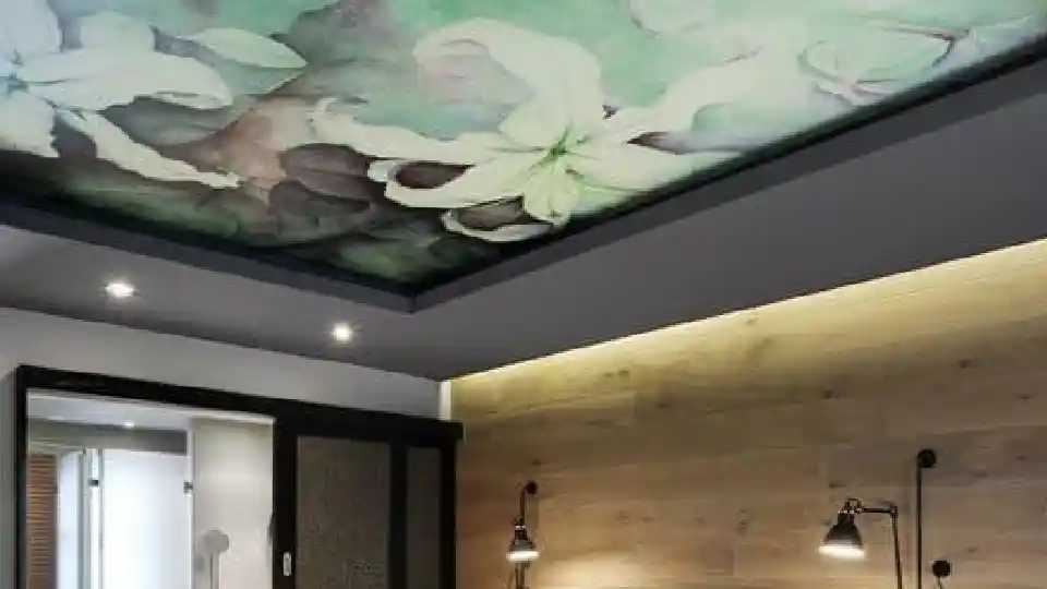 wallpaper for false ceiling