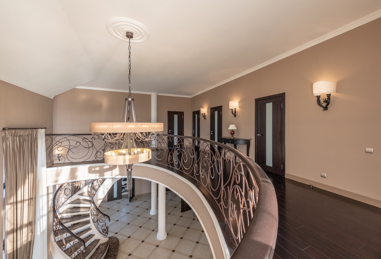 A beautifully crafted ornamental railing with intricate designs
