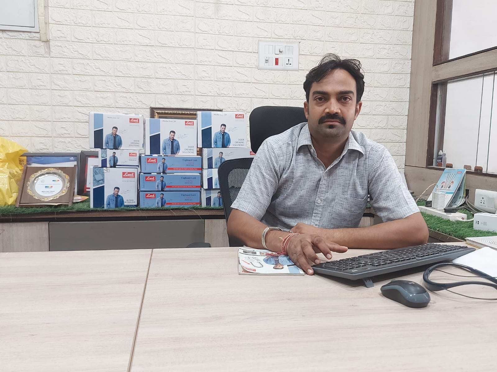 Channel Partner Talk (Link Locks hardware distributors in Faridabad) – Santosh Industrial Stationers