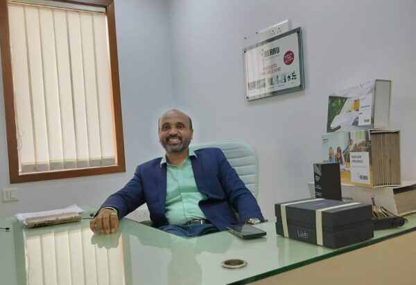 Vinod Patel, Daka Infinity Marketing LLP, solid surface and REHAU edge band dealers in Mumbai