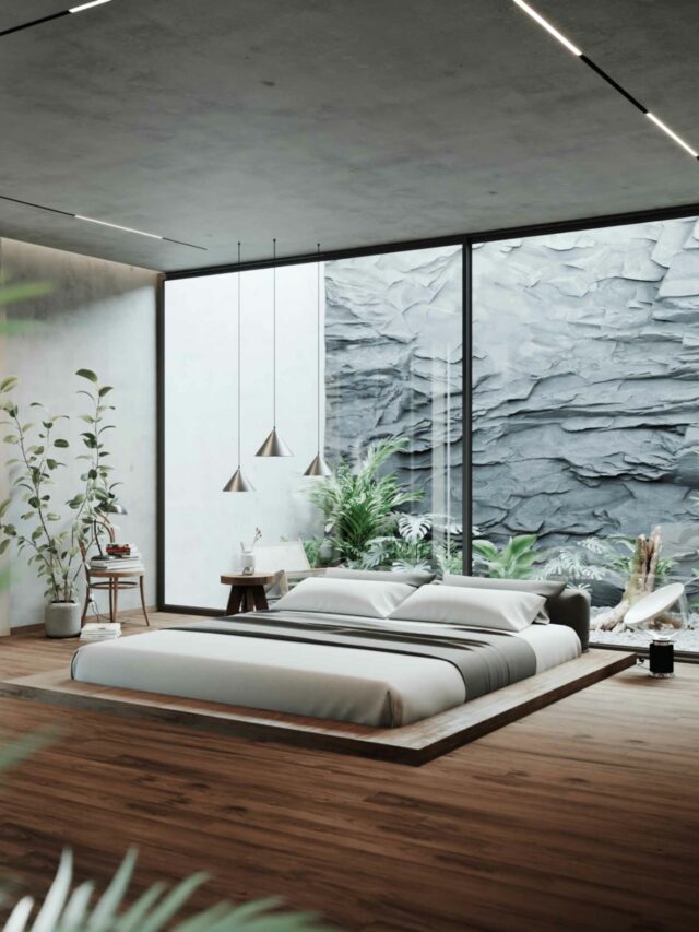 Biophilic bedroom