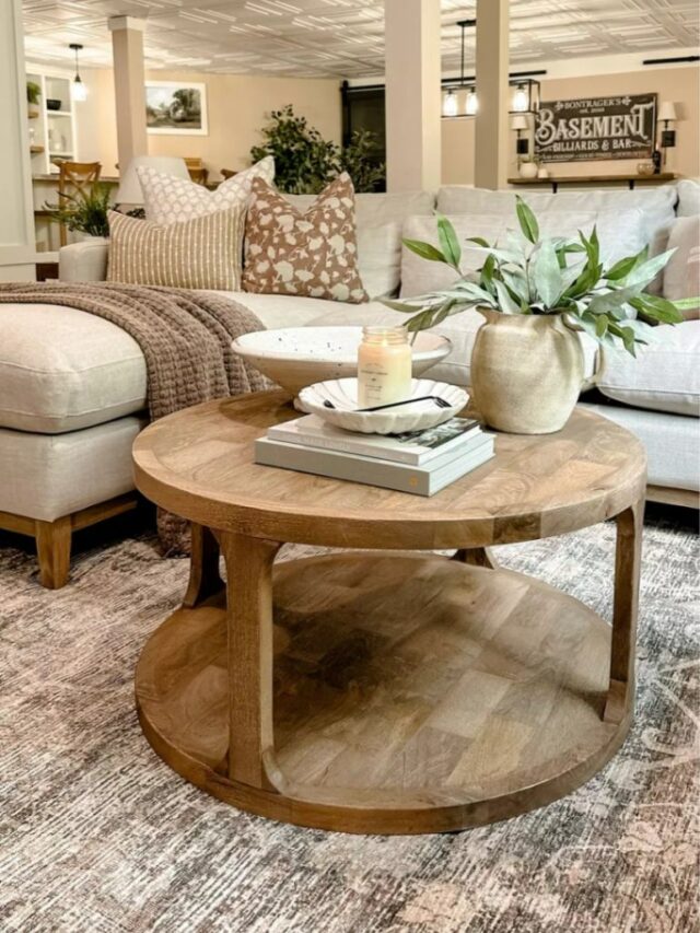 coffee table styling