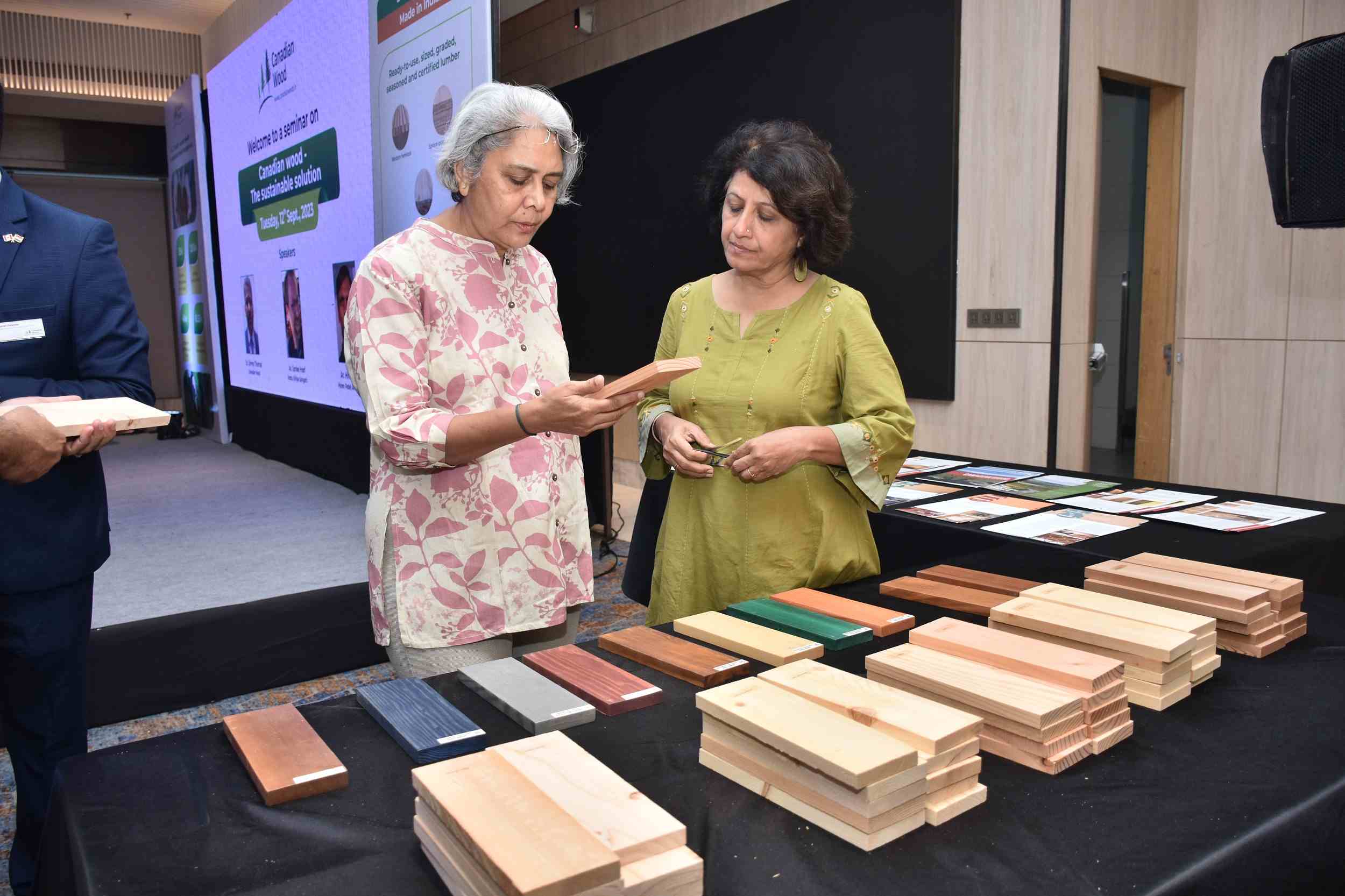 renowned architects, sustainable solution, wood seminar in Ahmedabad