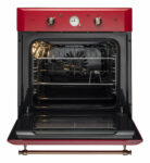 Red built-in oven by KAFF