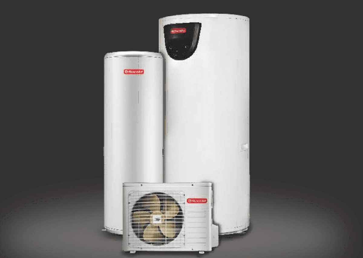 Racold heat pump, air source heat pump cop