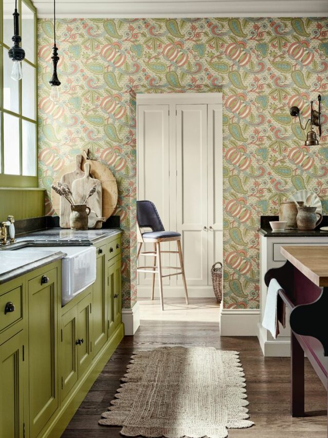 Kitchen wallpaper ideas Building and Interiors