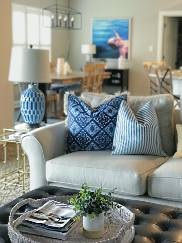 mixing patterns and textures