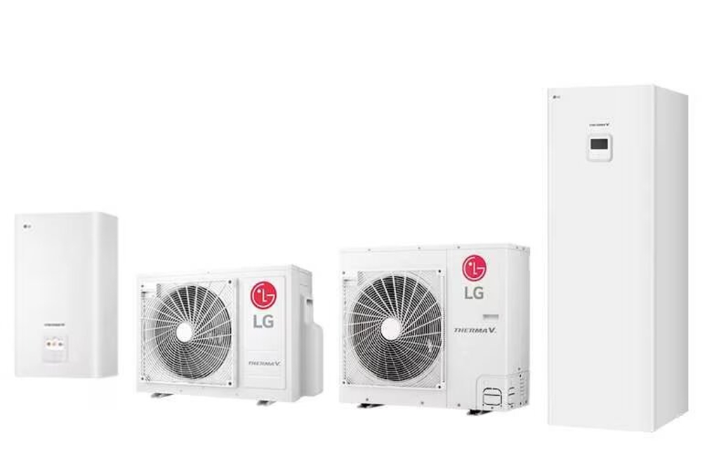 LG HVAC air to water heat pump