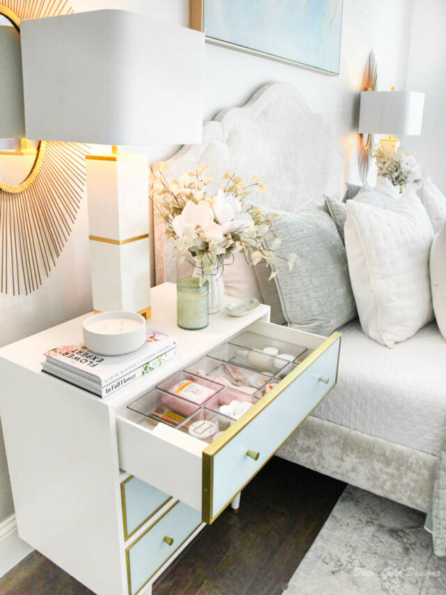 nightstand-organization-project