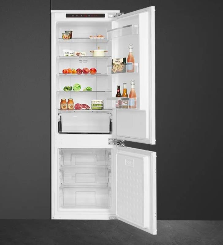 white refrigerator