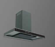 black kitchen hood