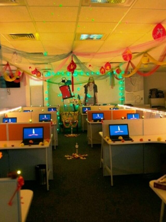 Office diwali decor ideas