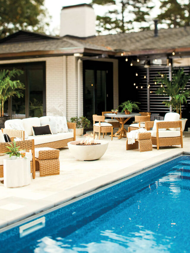 Pool Patio Decorating Ideas Building And Interiors