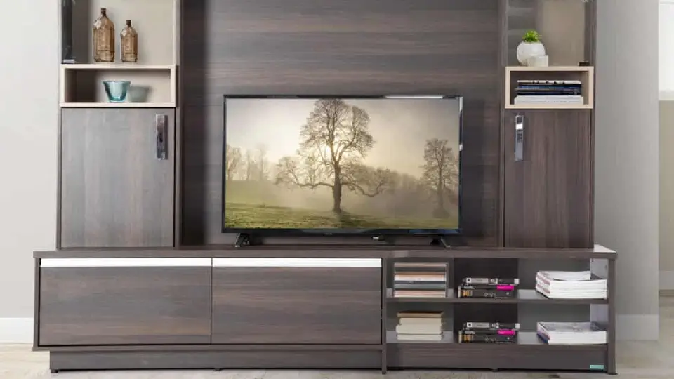 dark brown tv unit for living room