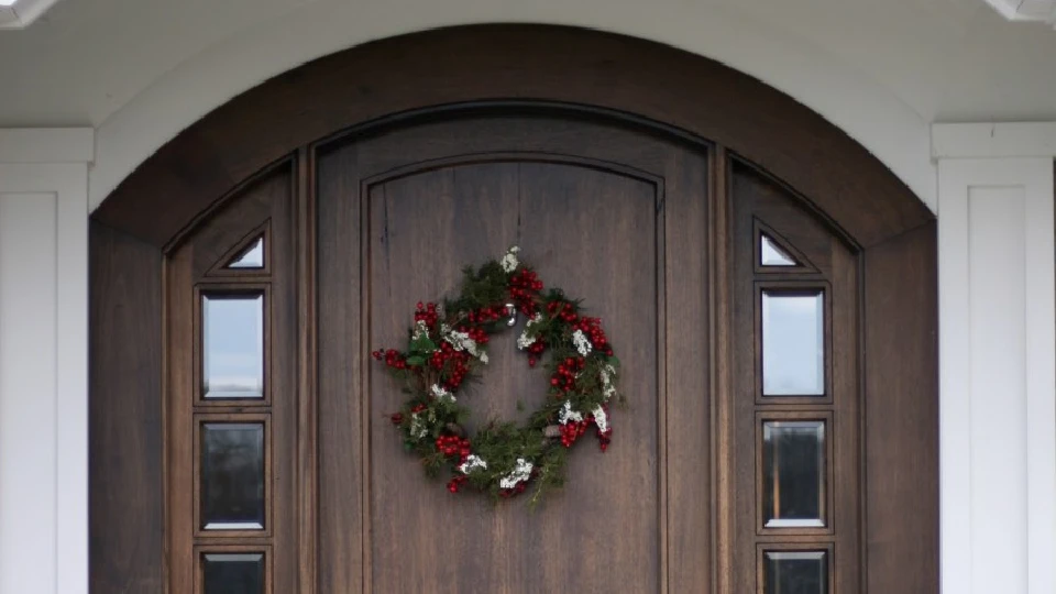 brown farmhouse door