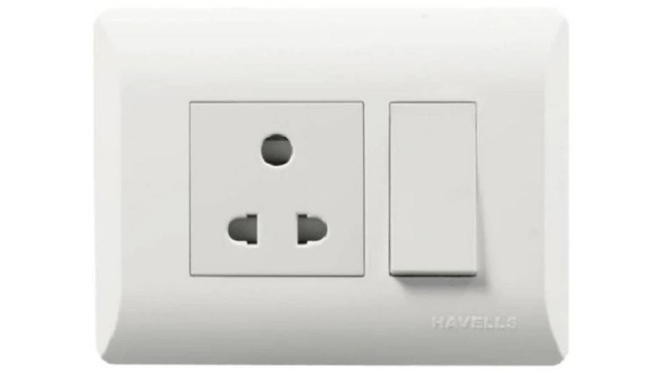 Modular switch by Havells, model name Coral