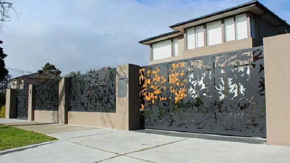 Metal compound wall design