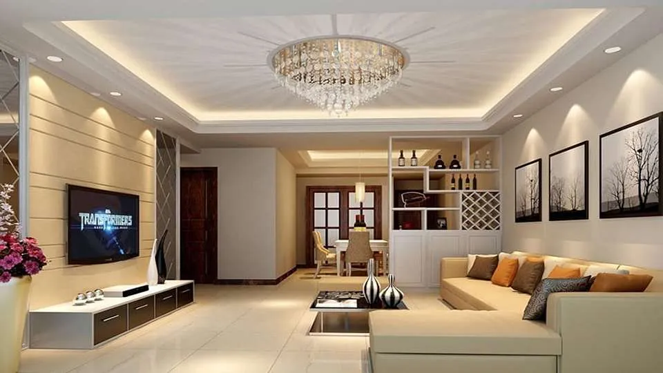 False ceilings enhance a room's aesthetics by concealing wiring and creating a modern look. They also improve insulation, reducing noise and maintaining temperature control.