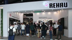 REHAU's magnificient stall at INDIAWOOD 2024