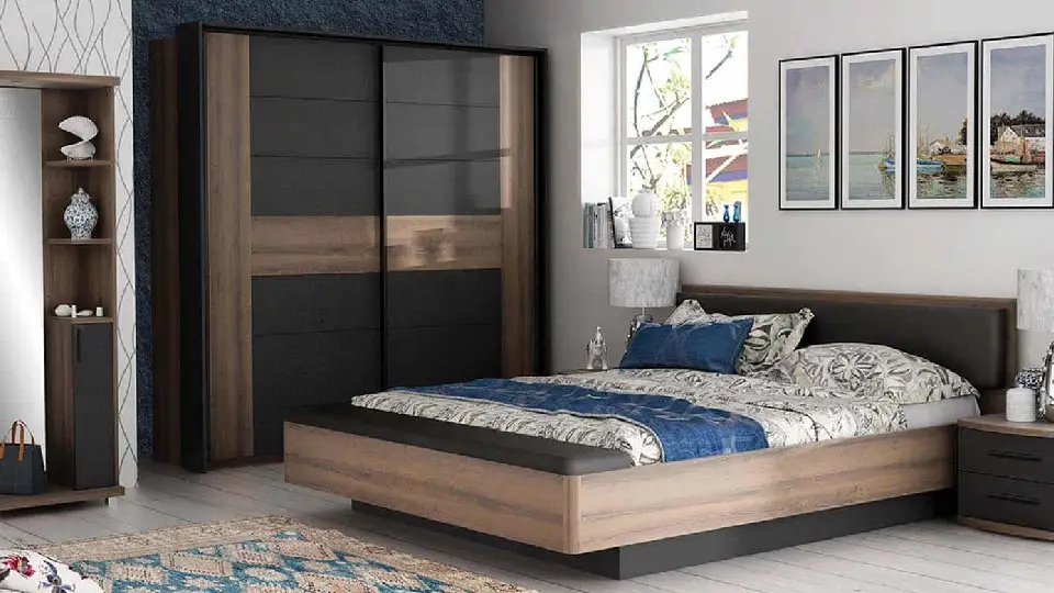 beautiful and durable bed for bedroom 