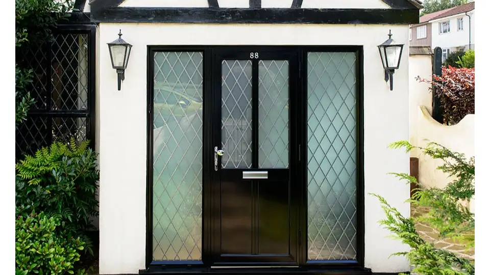 Aluminium main door